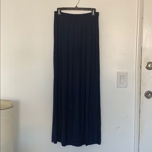 Forever 21 Navy Maxi Skirt